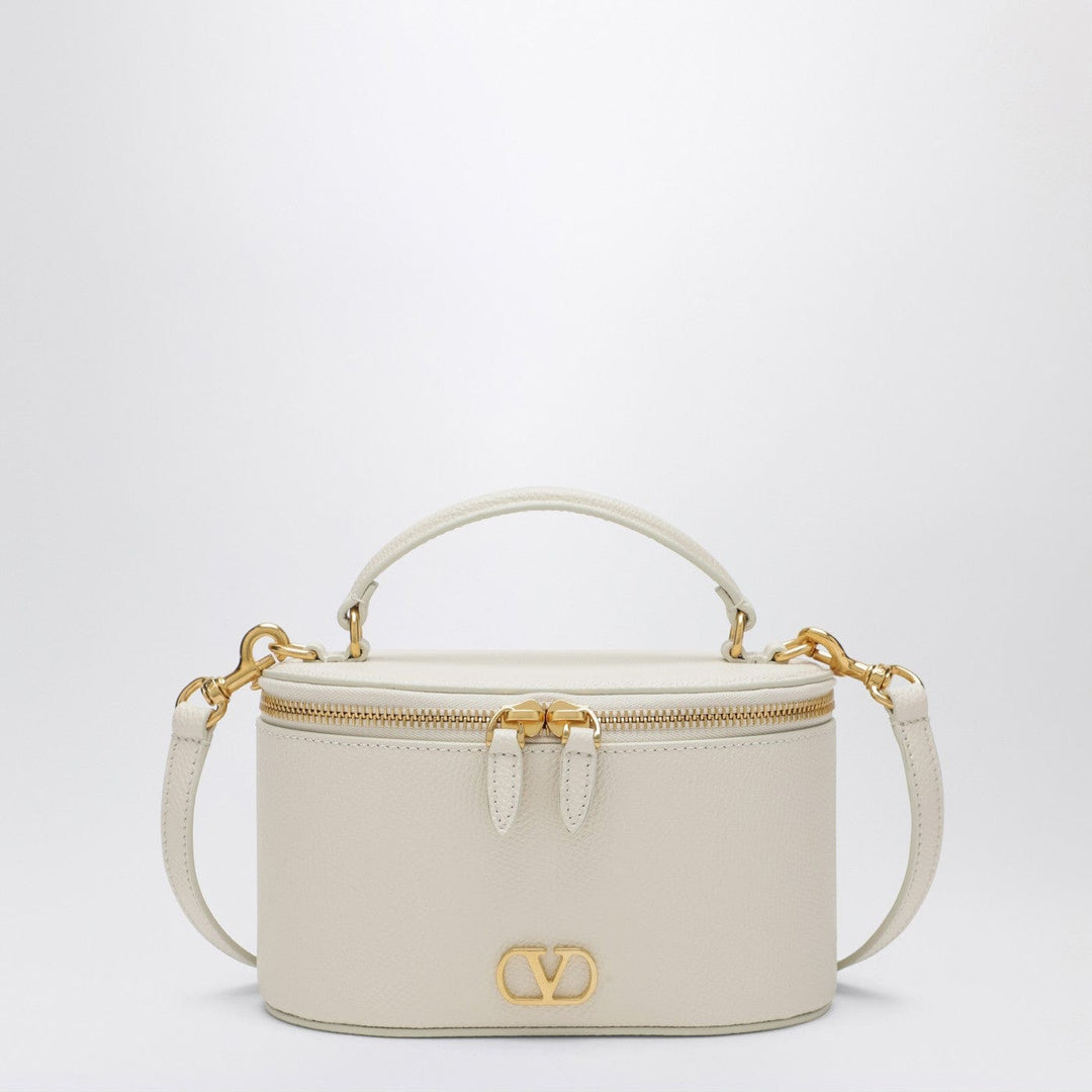 Apparel & Accessories TU Valentino Garavani - Vlogo Signature Mini Vanity Bag in ivory grained calfskin Brand