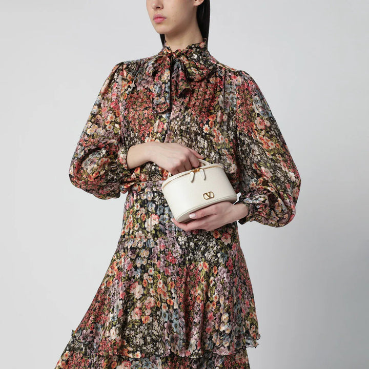 Valentino Garavani - Vlogo Signature Mini Vanity Bag in ivory grained calfskin Brand Apparel &amp; Accessories TU