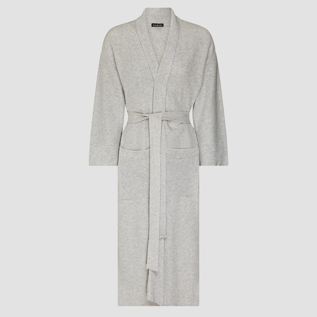 Bemboka Bathrobes (S/M) H125cm Oyster Bemboka Pure Cotton Bathrobes Brand