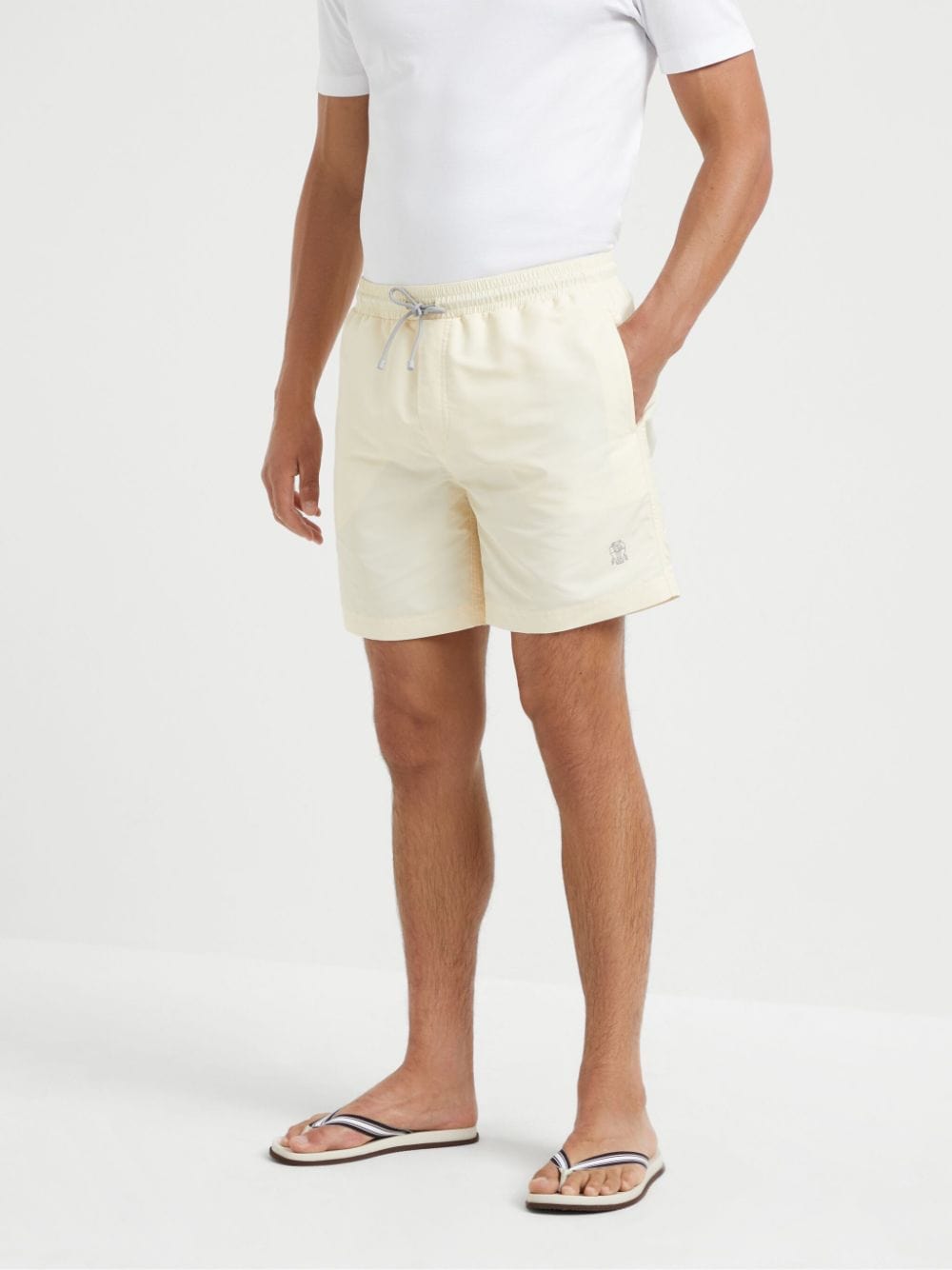 Brunello Cucinelli Beachwear & underwear Brunello Cucinelli Sea clothing Beige Brunello Cucinelli Sea clothing Beige Brand