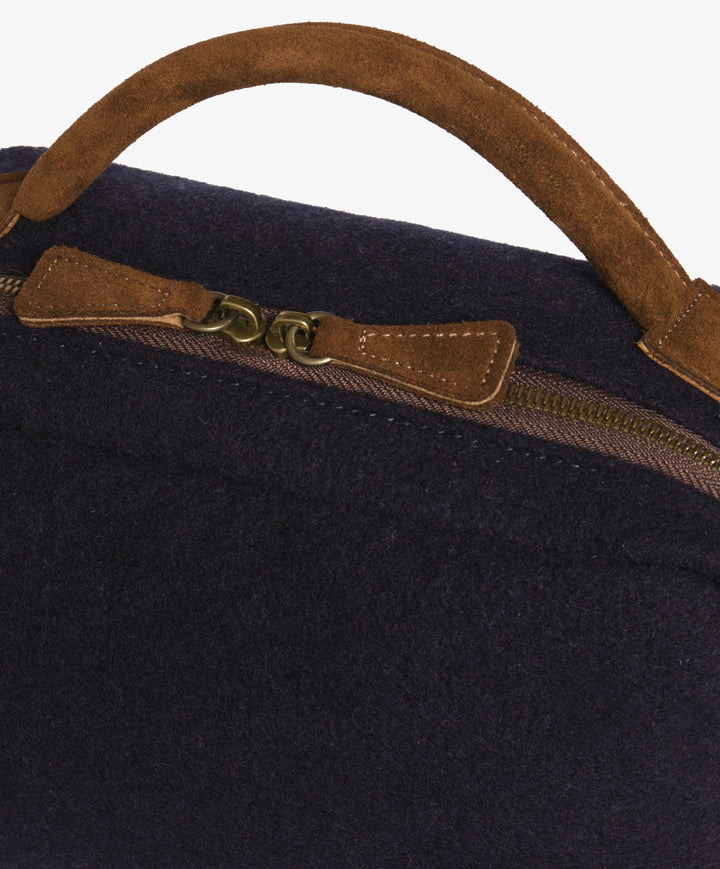 My Style Bags Personalised Berkeley Felt Beauty Case – Blue Brand Beauty Case
