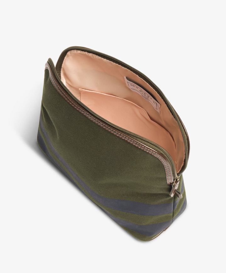 My Style Bags Personalised Horizon Large Pouch – Dark Green Brand Beauty Case