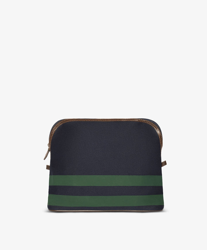 My Style Bags Personalised Horizon Large Pouch – Navy Blue Brand Beauty Case