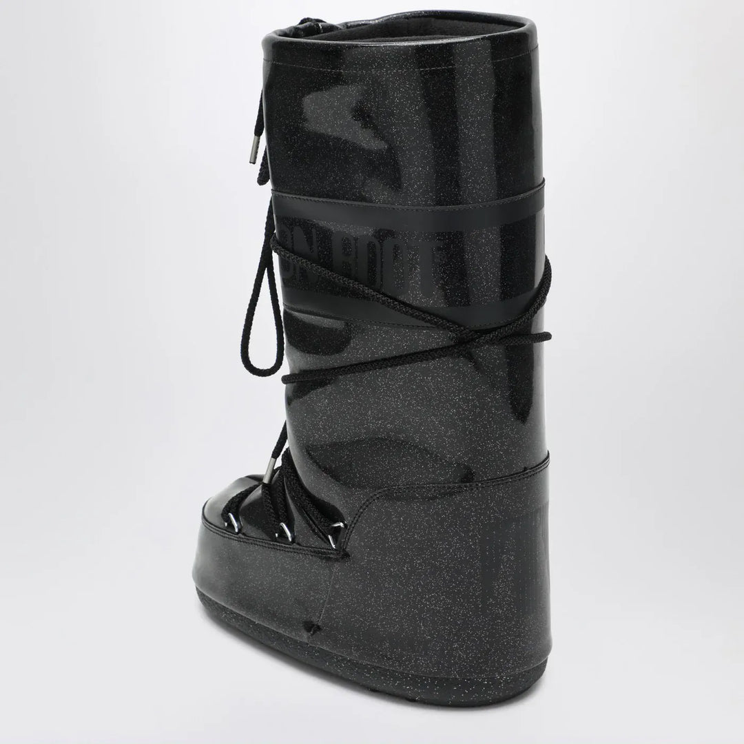 Moon Boot - Black Icon Glitter boots Brand Boots 35/38