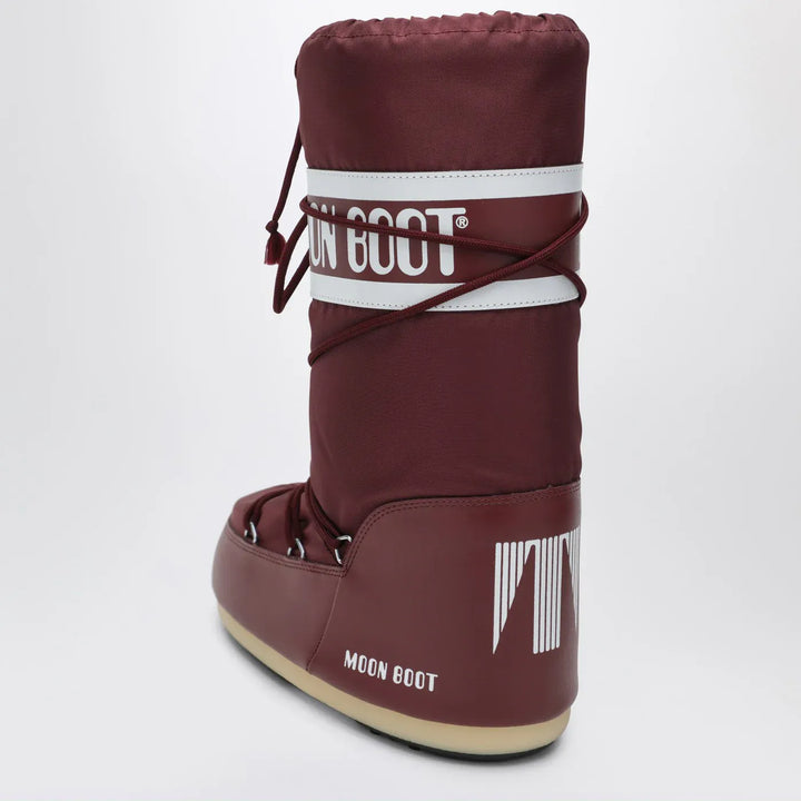 Moon Boot - Bordeaux Icon boot in nylon Brand Boots 35/38