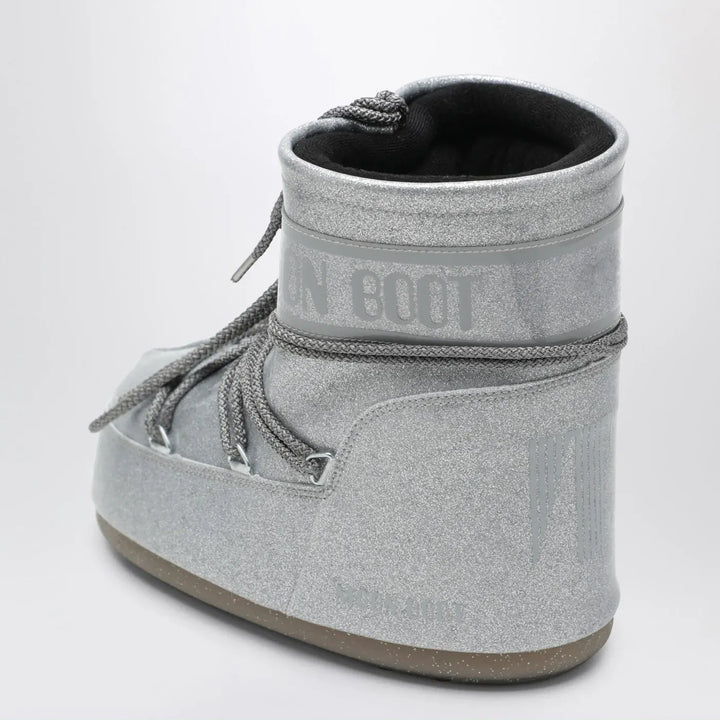 Moon Boot - Silver Icon Low boots with glitter Brand Boots 36/38