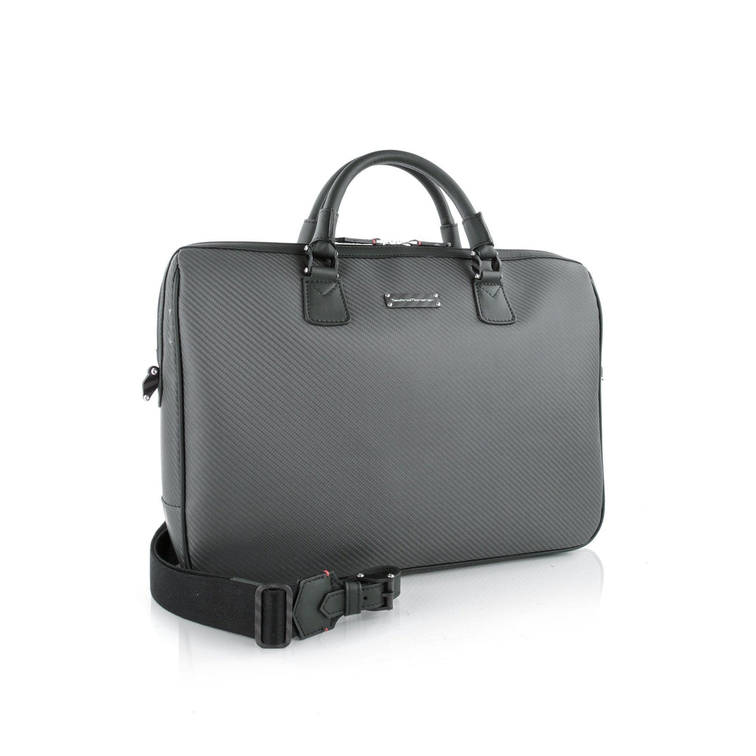 Tecknomonster Briefcase Tecknomonster Pegasus Briefcase Bag Soft Carbon Fiber Brand