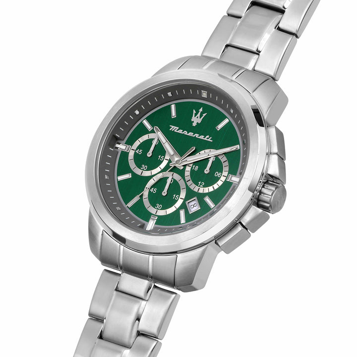 Maserati Chronograph Watches Maserati Successo 44mm Stainless Steel Chronograph Watch Maserati Successo 44mm Stainless Steel Chronograph Watch Brand