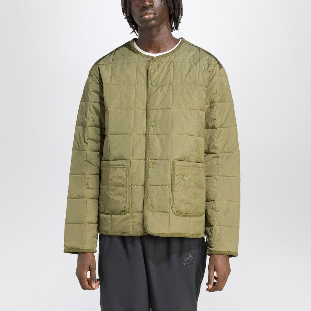 Coats &amp; Jackets adidas Originals - Green quilted jacket Brand