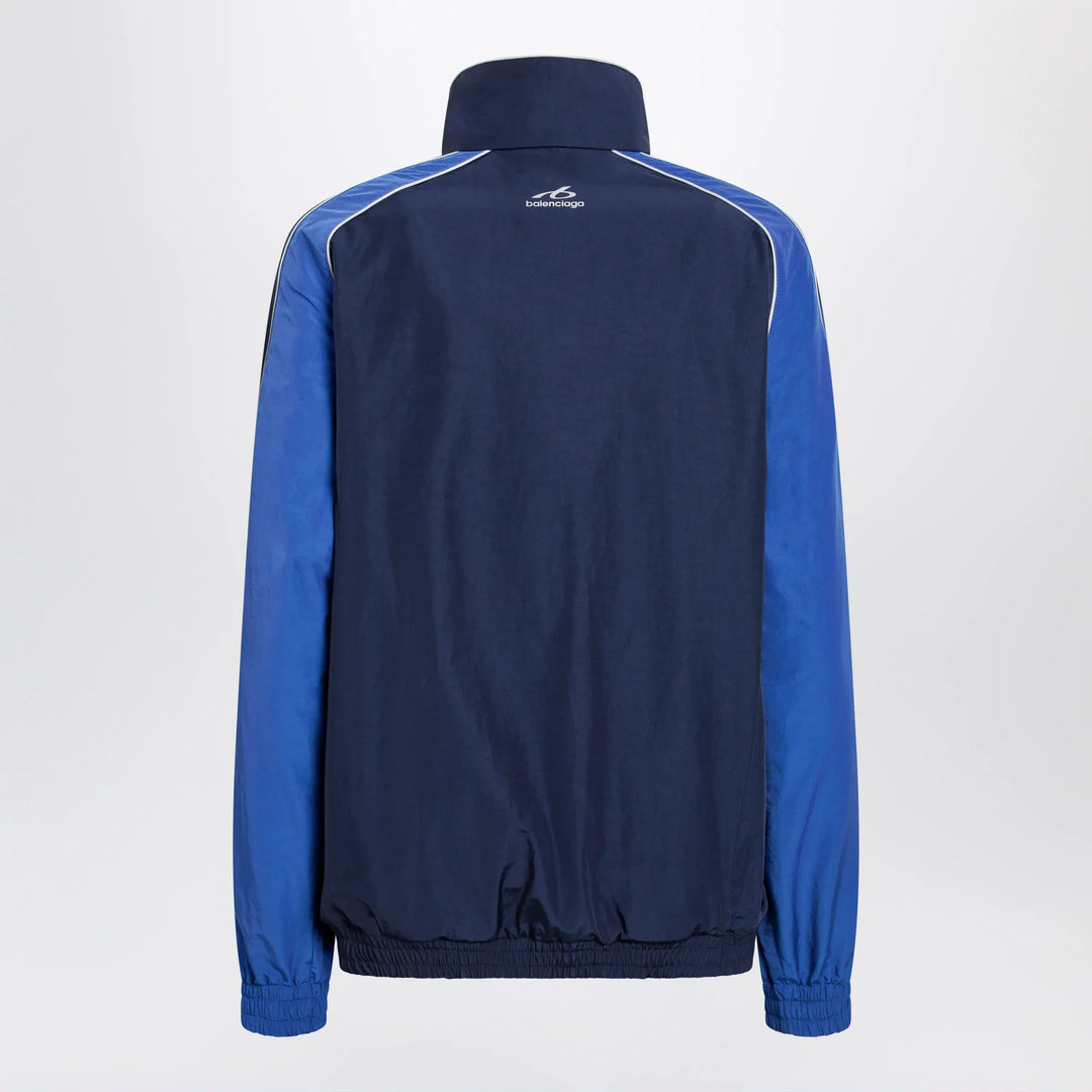 Balenciaga - Navy blue Techwear zip-up jacket in cotton blend Brand Coats &amp; Jackets XS