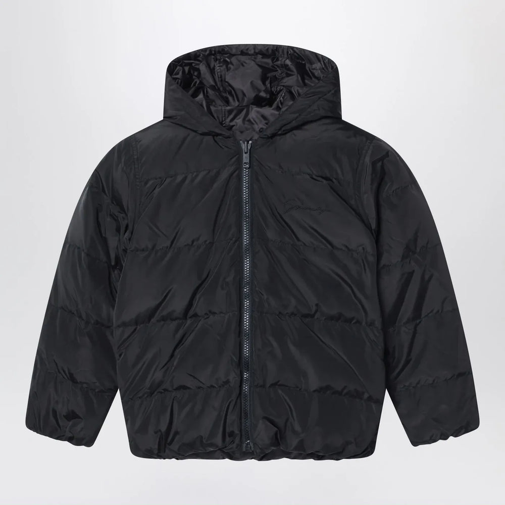 Givenchy - Black puffer jacket with G print Brand Coats & Jackets 12+