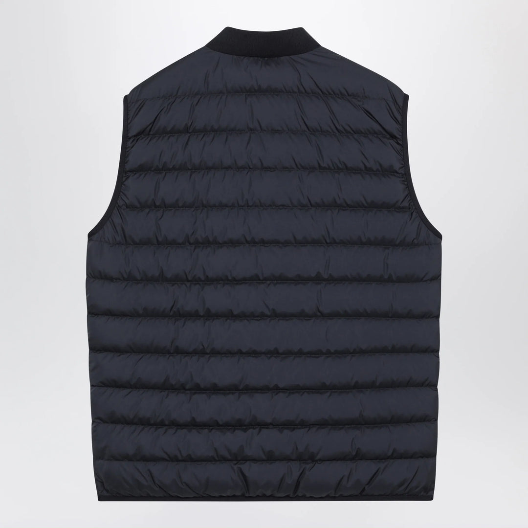 Moncler - Blue quilted Froissel waistcoat Brand Coats &amp; Jackets