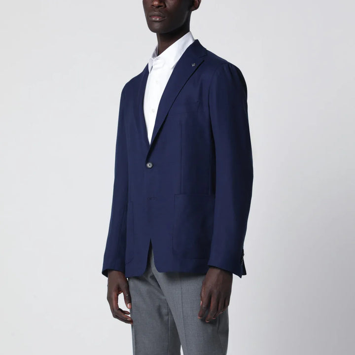 Tagliatore - Blueette wool single-breasted jacket Brand Coats &amp; Jackets 52 IT