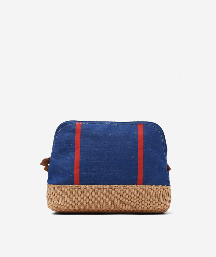 My Style Bags Cosmetic & Toiletry Bags My Style Bags Trousse Versilia - Large My Style Bags Personalised Trousse Versilia - Cotton Straw Large Brand