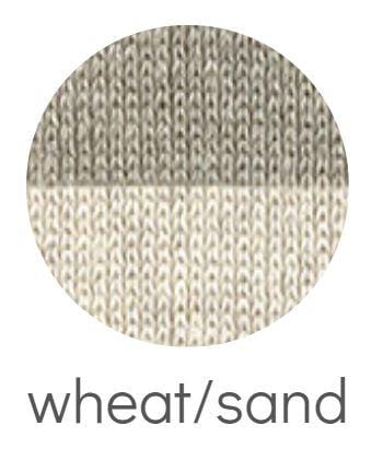 Bemboka Cotton Throws 130x210 Wheat/Sand Bemboka Pure Cotton Throws Reversible Rib - Pre-Shrunk Brand