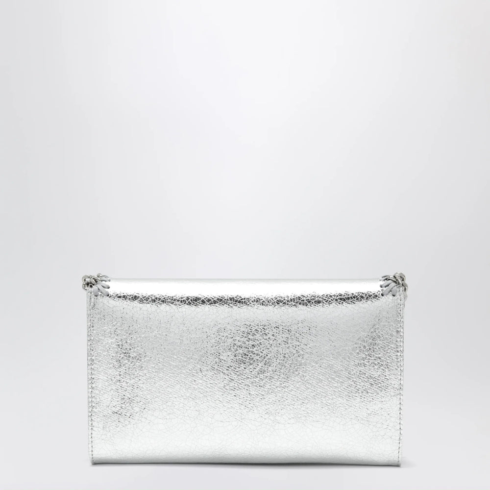 Stella McCartney - Falabella metallic silver crossbody wallet bag Brand Crossbody Bag U