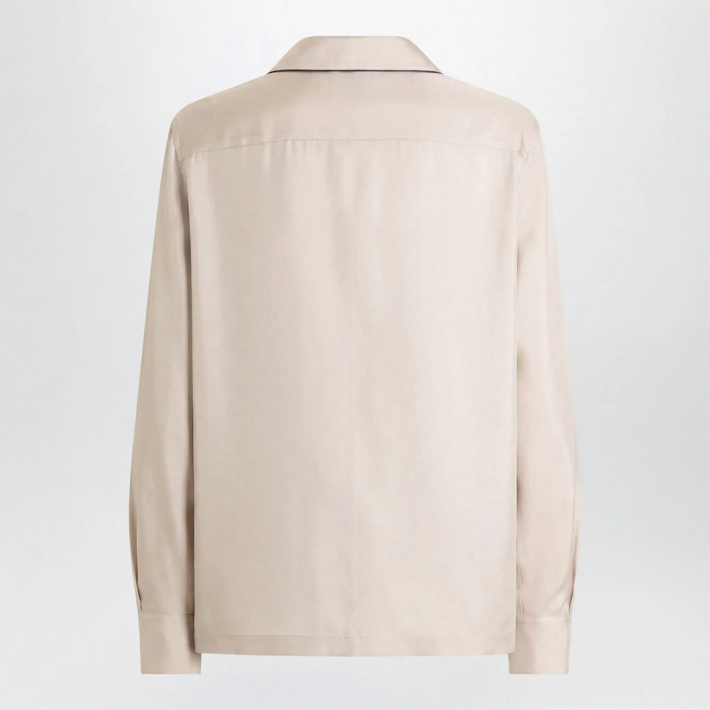 Dolce&Gabbana - Silk shirt with embroidery Brand 45