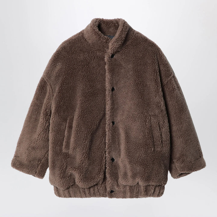 Douuod - Brown teddy-effect jacket Brand 4Y