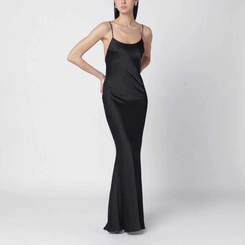 Dresses The Andamane - Black Ninfea dress with back draping - 40 IT Brand