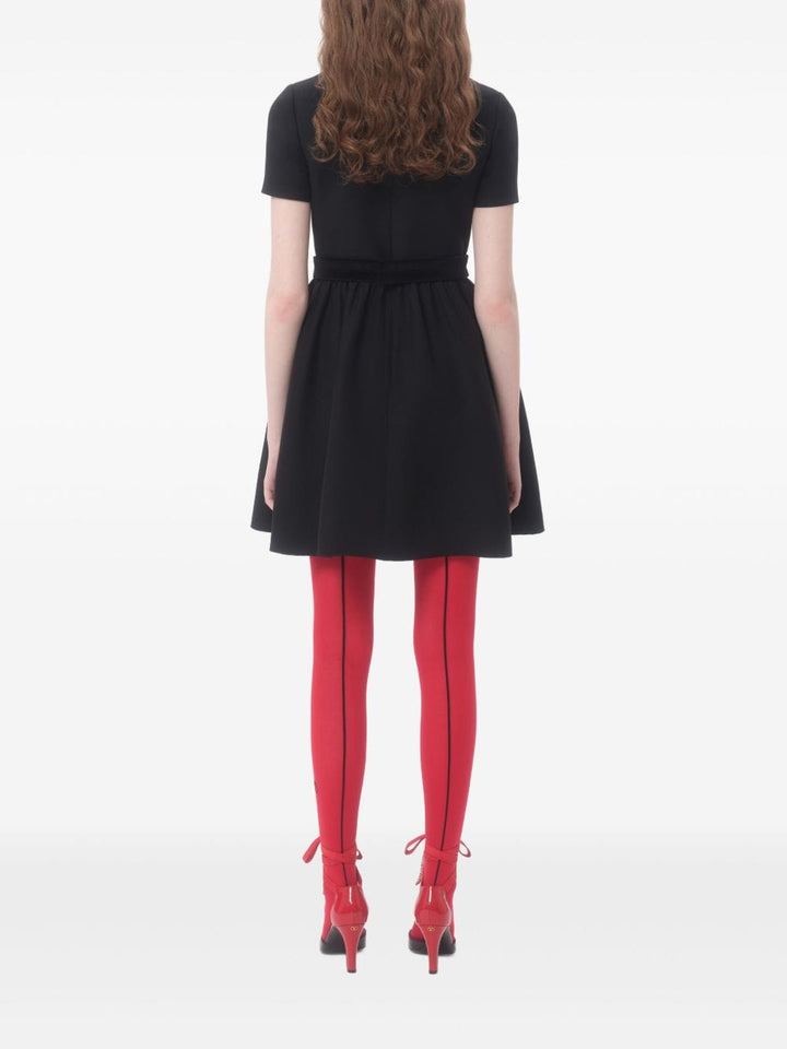 Valentino Dresses Valentino Crepe Couture Short Dress With Bows Valentino Crepe Couture Short Dress With Bows Brand