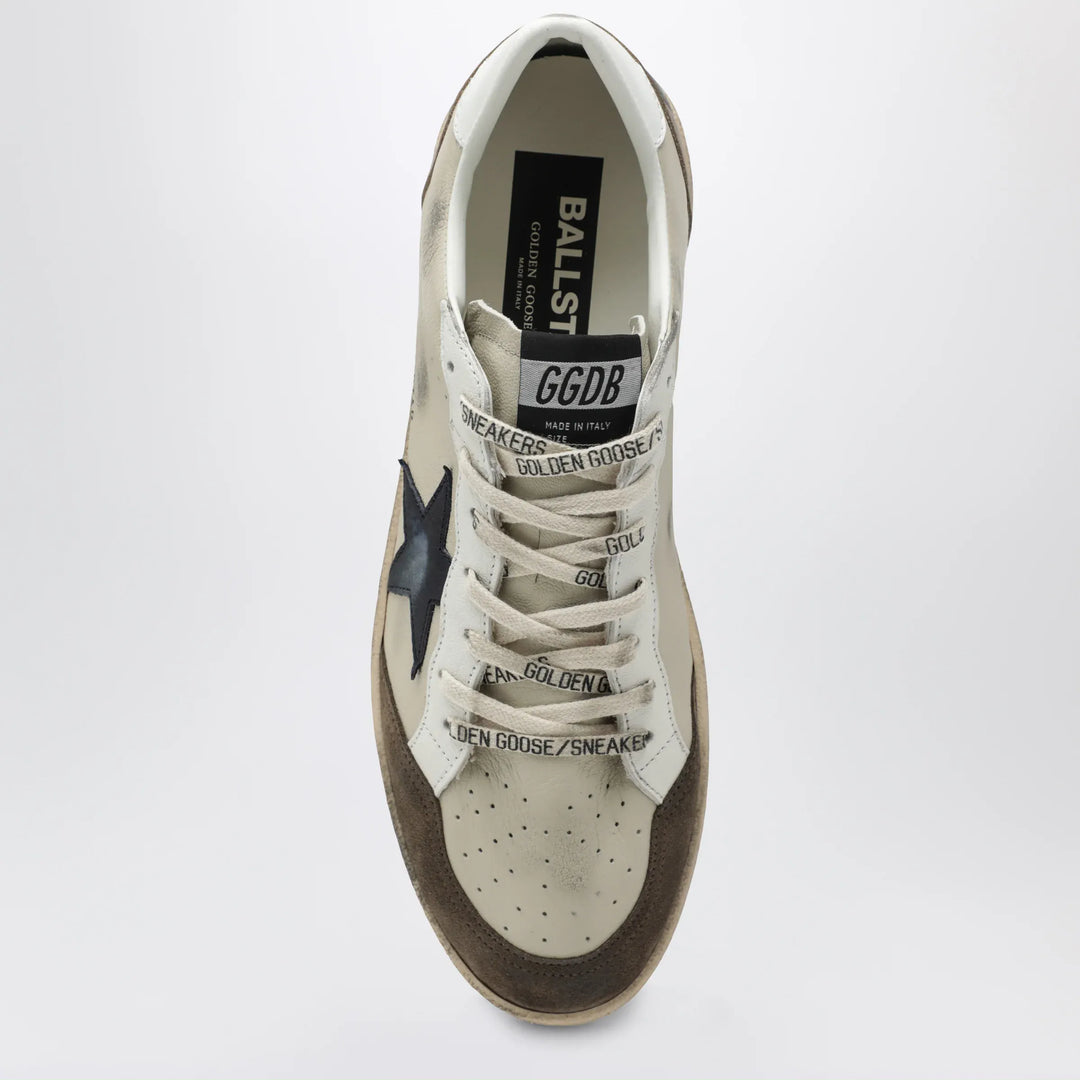 Golden Goose - Cream/white/marble/blue Ball Star sneakers Brand