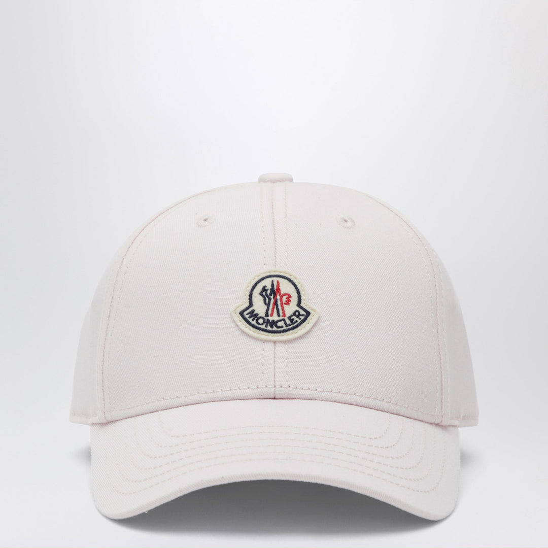 Hats TU Moncler - Pink baseball cap with logo patch Brand