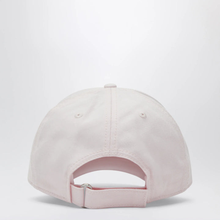 Moncler - Pink baseball cap with logo patch Brand Hats TU