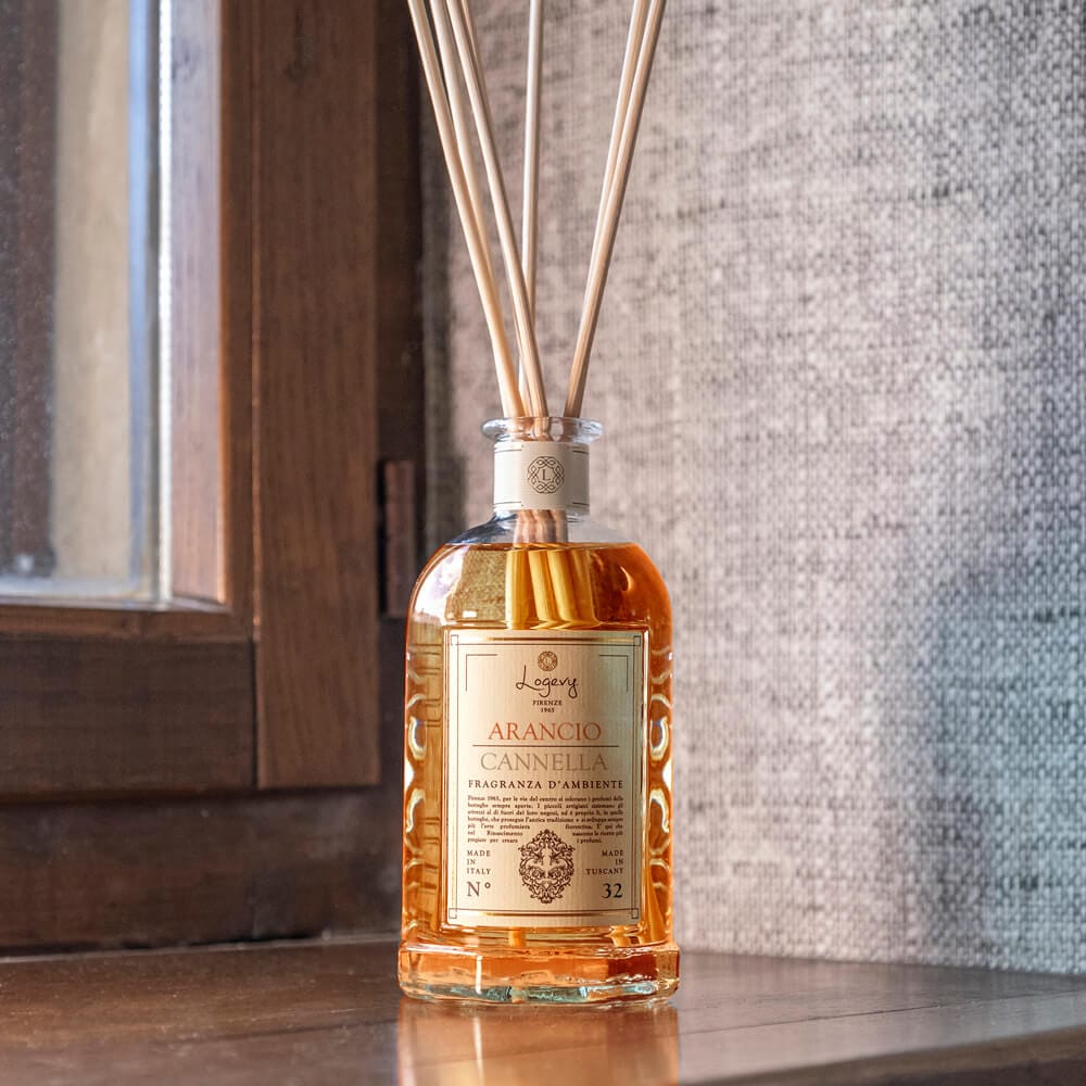 Home Diffuser Logevy Orange &amp; Cinnamon Home Fragrance Brand