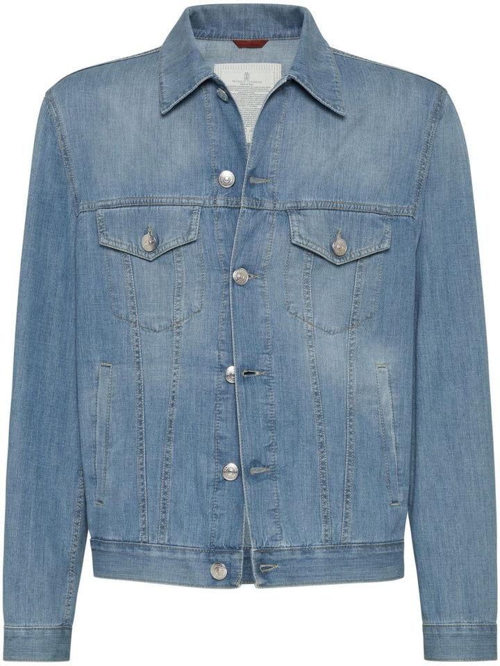 Brunello Cucinelli Jackets 50 Brunello Cucinelli Coats Clear Blue Brunello Cucinelli Coats Clear Blue Brand