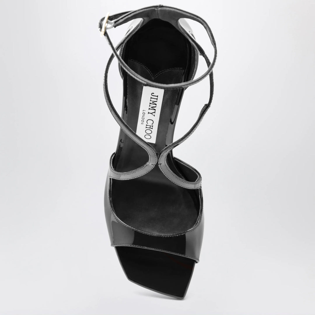 Jimmy Choo - Azia sandals in black patent leather Brand