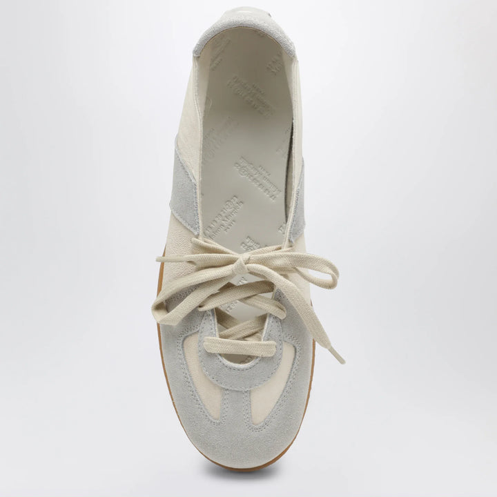 Maison Margiela - Replica Ballet lace-up flats in nappa, bleached sand Brand