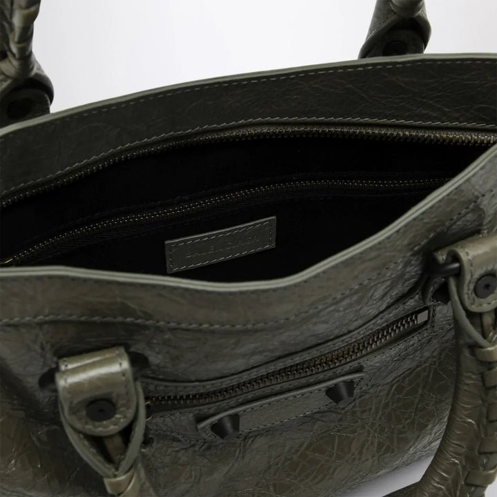 Balenciaga - Le City small tote bag in military green Brand Mini Tote TU