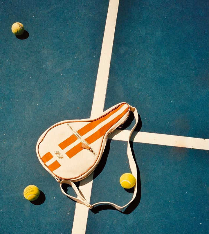My Style Bags Personalised Padel Bag - Orange Stripes Brand Padel Bag