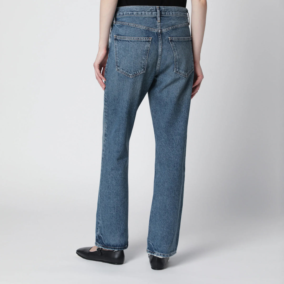 AGOLDE - Lana straight-leg jeans in indigo denim Brand Pants