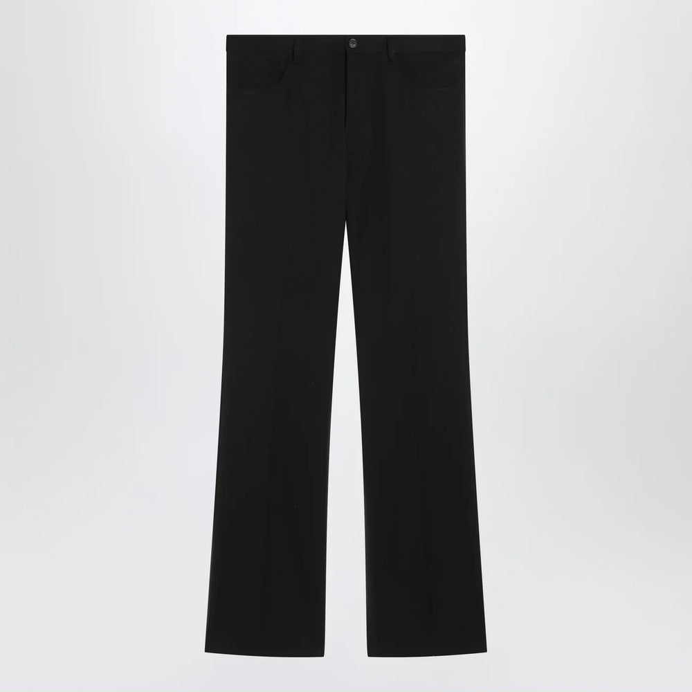 Balenciaga - Black regular fit tailored trousers Brand Pants 50 IT