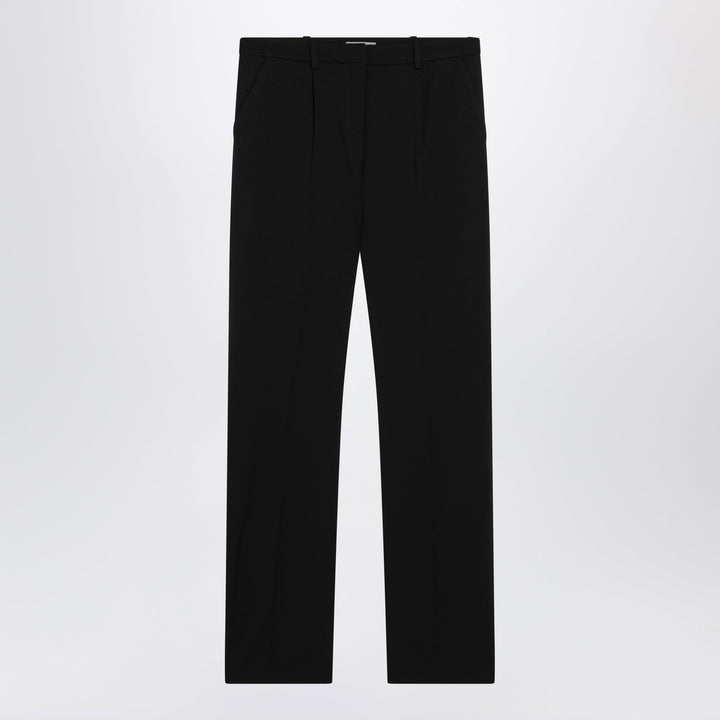 Pants Balenciaga - Slim tailored trousers in stretch wool twill, black Brand