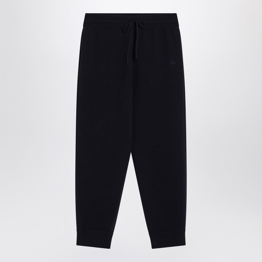Pants Burberry - Navy blue cashmere-blend jogging pants Brand