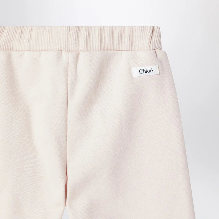 Chloé - Petal pink cotton trousers Brand Pants 12