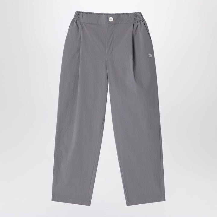 Pants Douuod - Grey trousers in cotton blend Brand