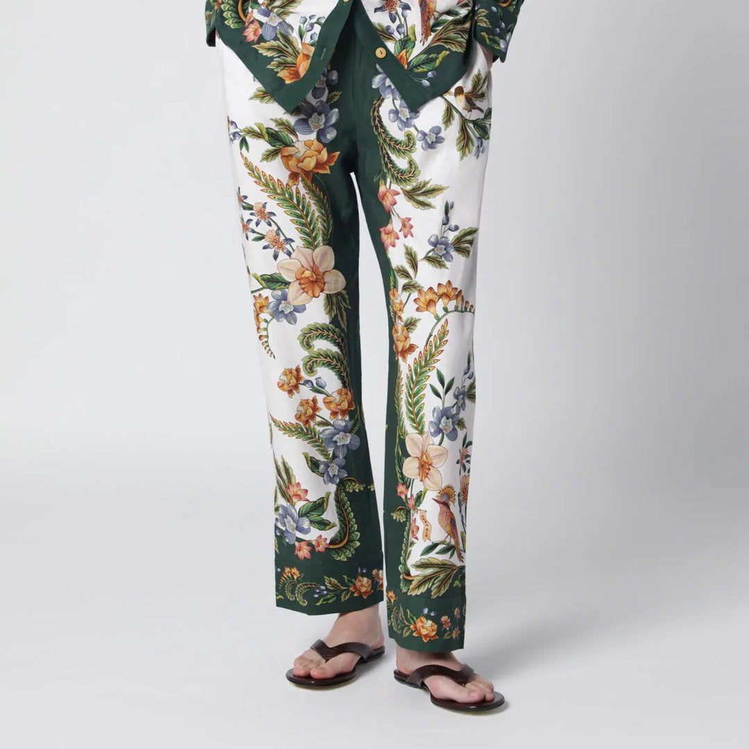 FARM Rio - Sand Nature trousers in linen blend Brand Pants XS