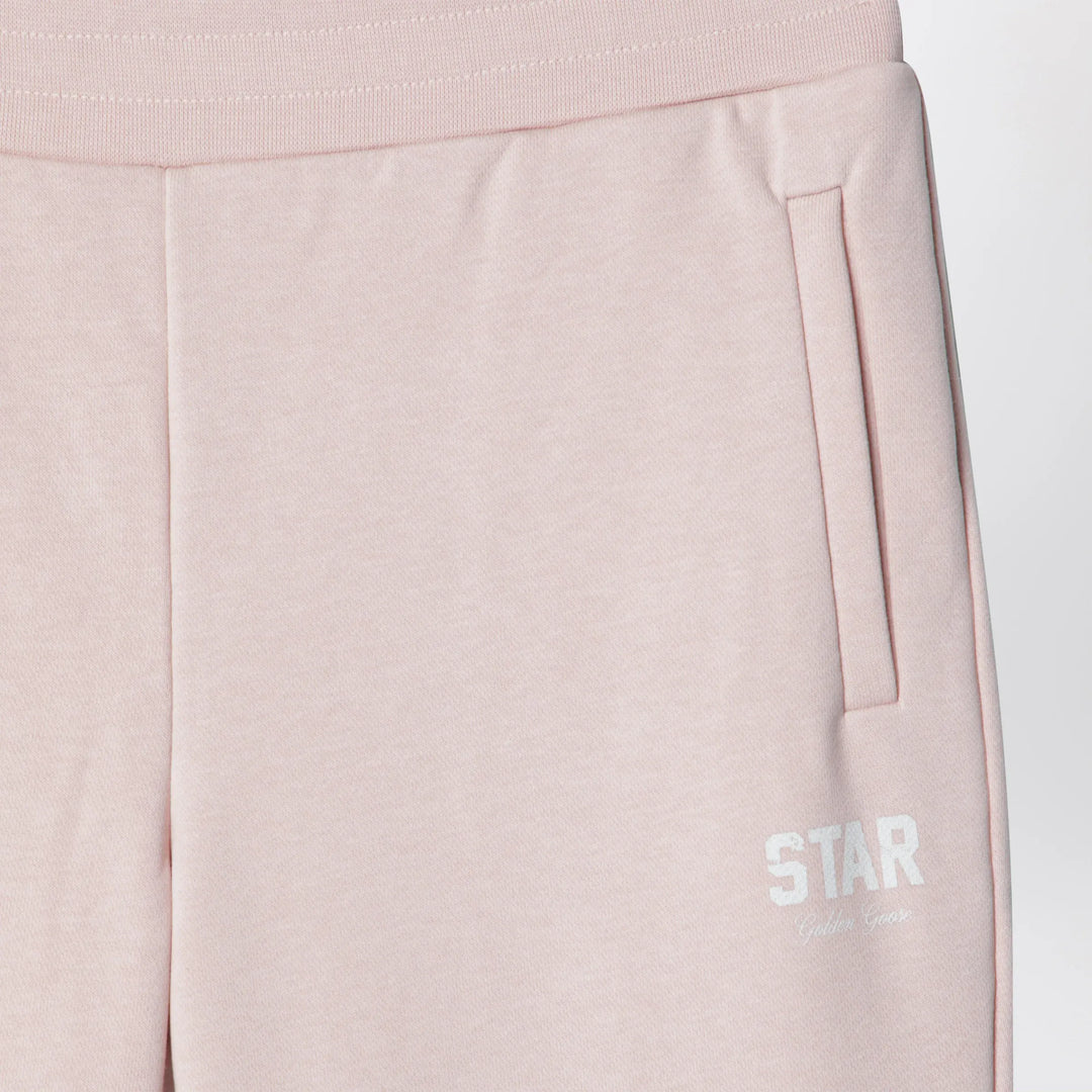Golden Goose - Blush pink jogging trousers Brand Pants