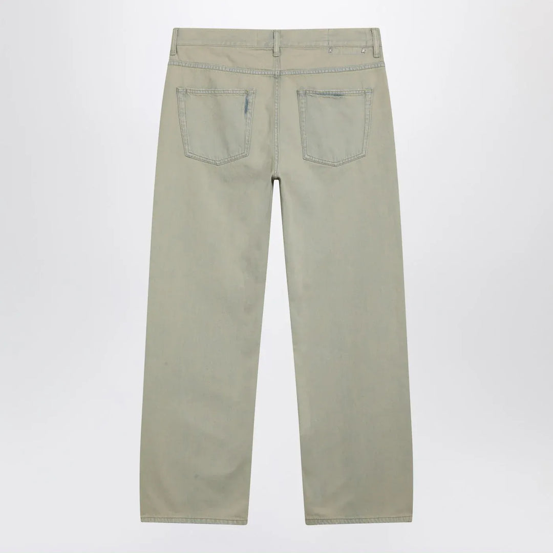 Golden Goose - Light Sand denim trousers Brand Pants