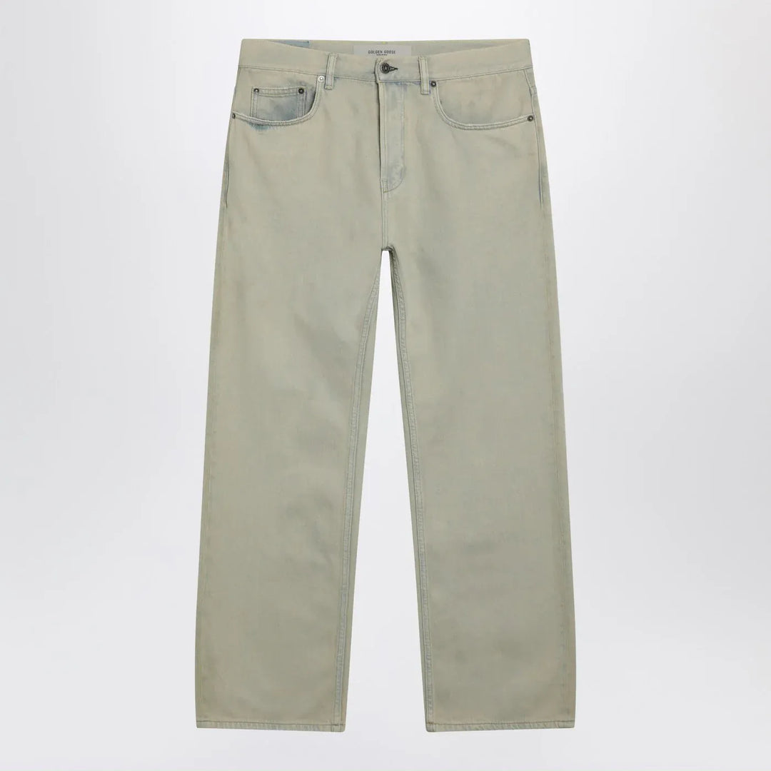 Golden Goose - Light Sand denim trousers Brand Pants 31