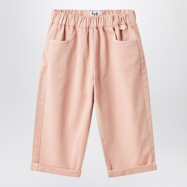 Pants 6 Il Gufo - Pink cotton pants Brand