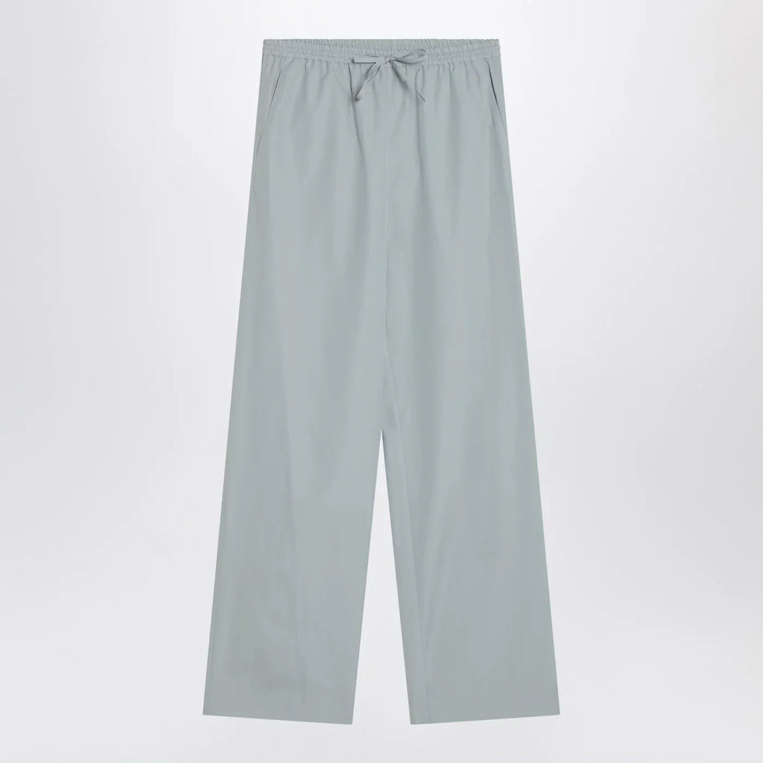 LouLou De Saison - Light blue trousers in cotton Brand Pants 38  FR