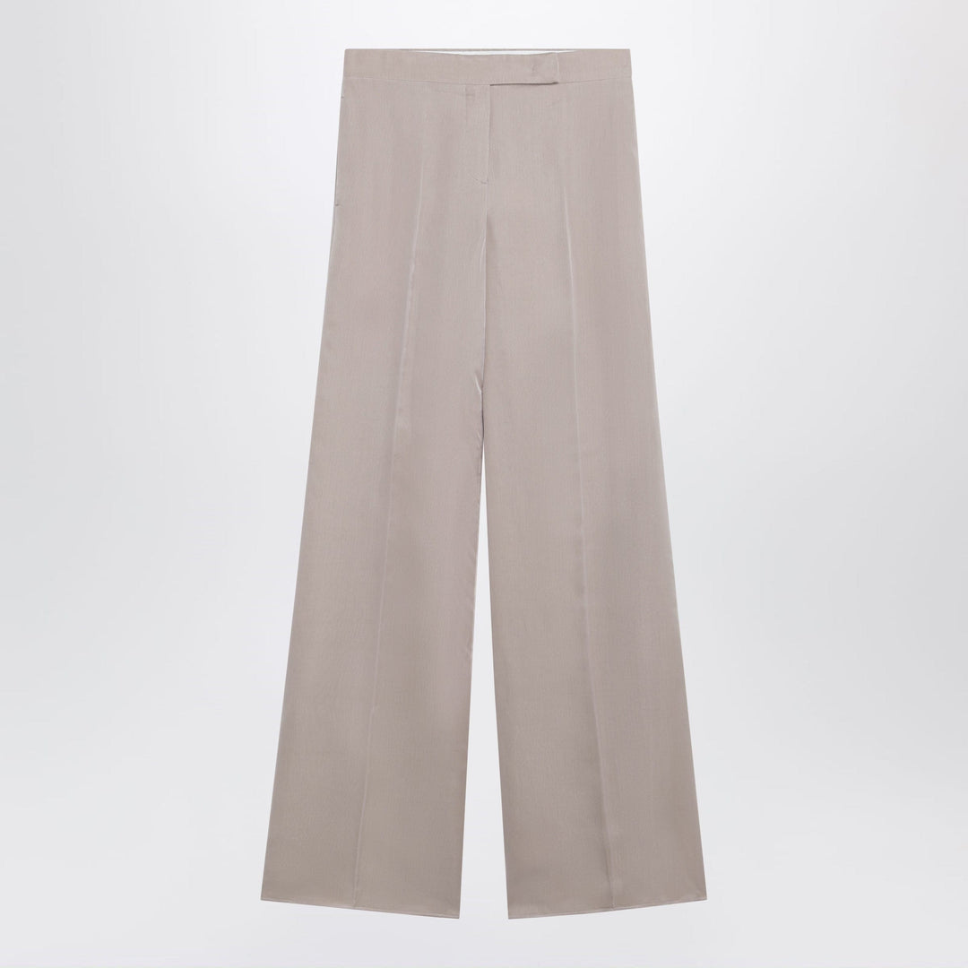 Pants Max Mara - Long silk trousers in pink Brand