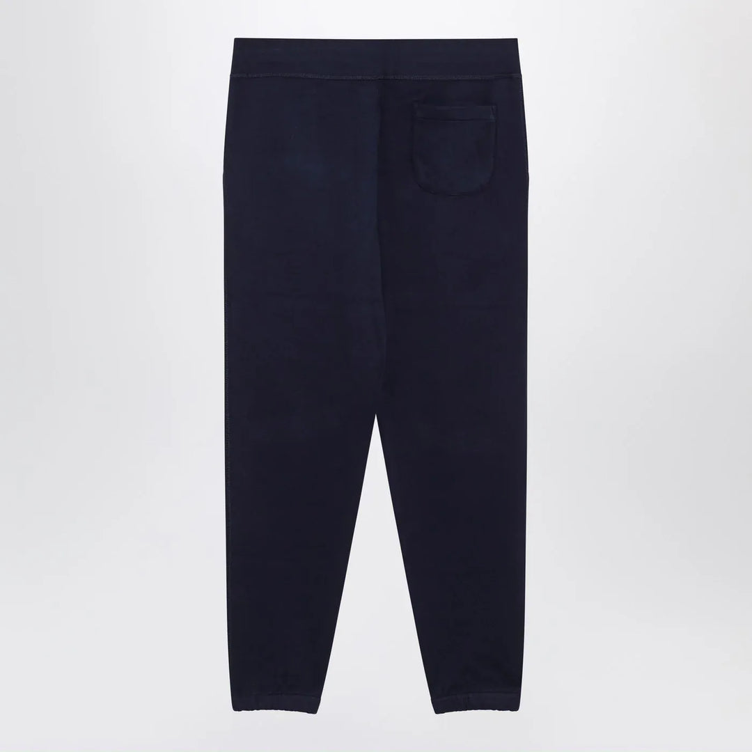 Polo Ralph Lauren - Navy blue cotton-blend jogging pants Brand Pants