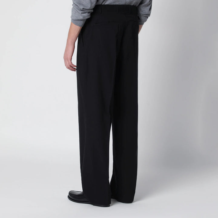 PT Torino - Black wool trousers Brand Pants