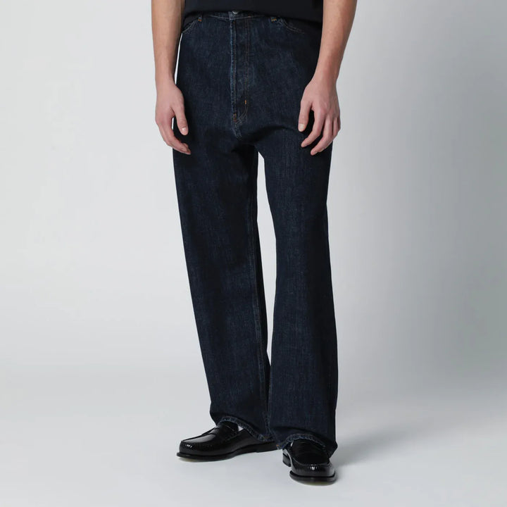 STUDIO NICHOLSON - Marylebone jeans indigo blue Brand Pants
