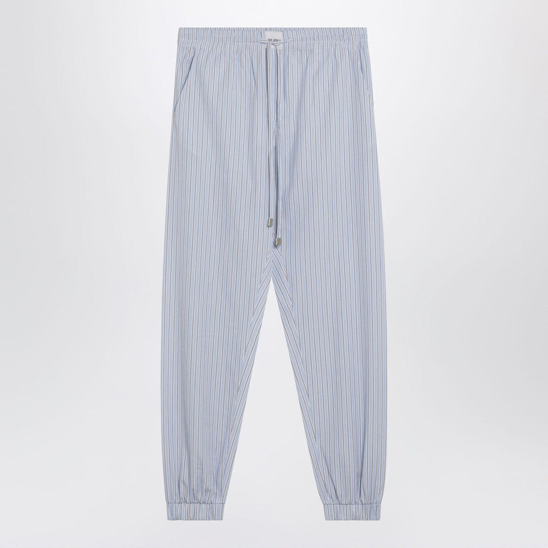 Pants 40  IT The Attico - Light blue/white striped trousers Brand